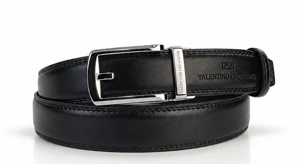 Thắt lưng nam Valentino Creations khóa Bạc