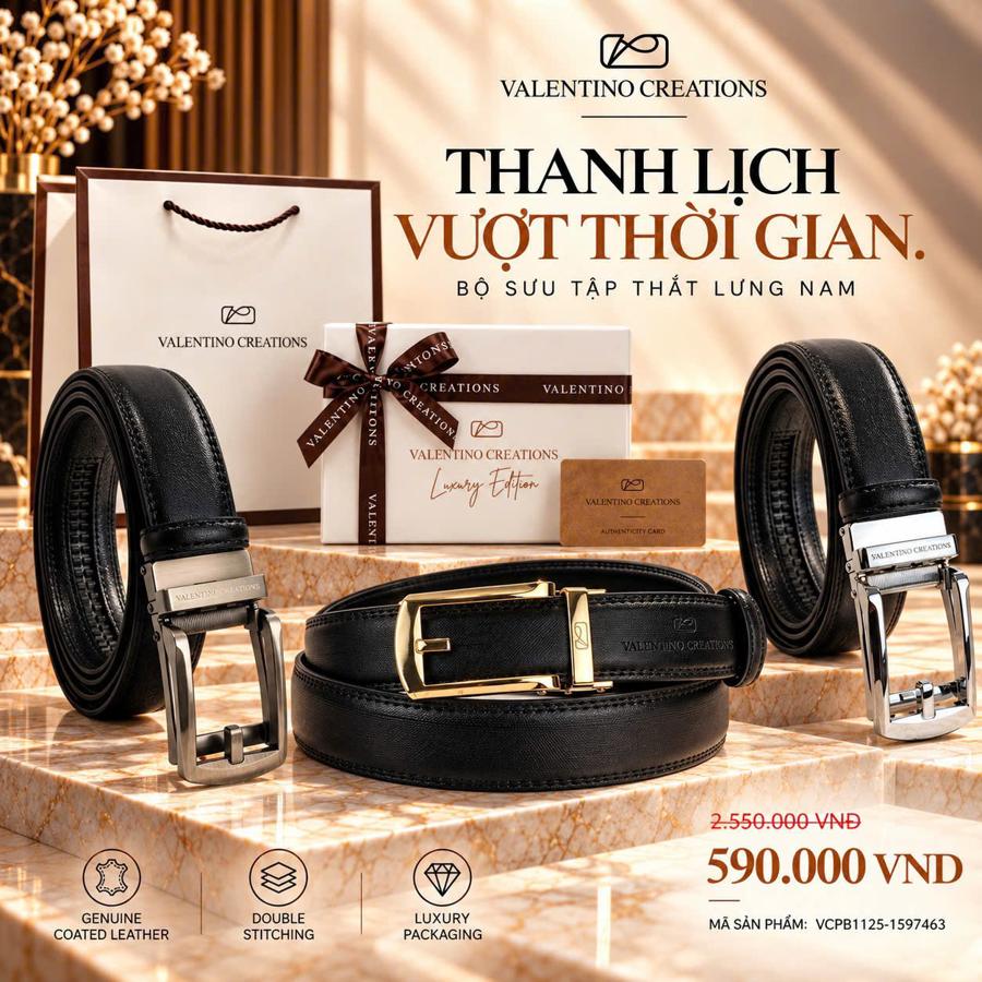 Valentino Creations VC7463, bộ sưu tập ba màu khóa